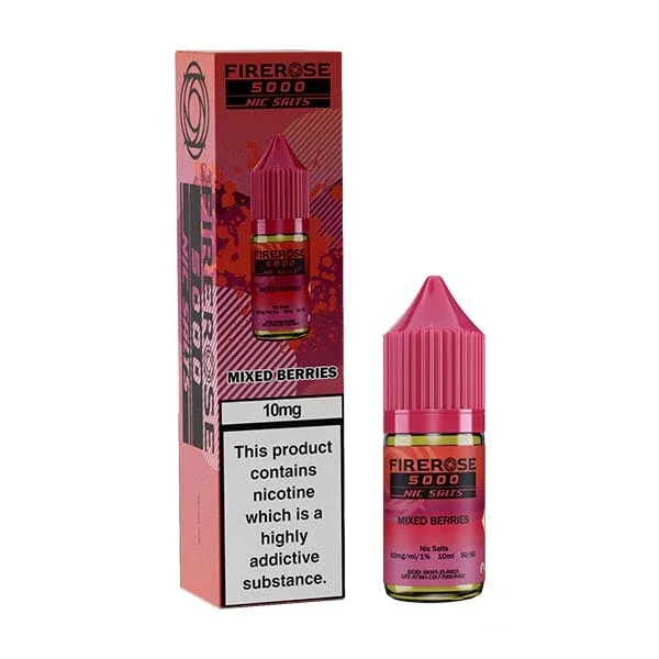 Mixed Berries Nic Salt By Elux Firerose