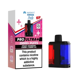 Straw' Cranberry Cherry / Cherry Ice Hayati Pro Ultra Plus Refill Pack
