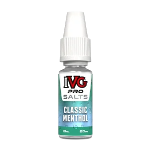Classic Menthol Nic Salt by IVG Pro - 10ml