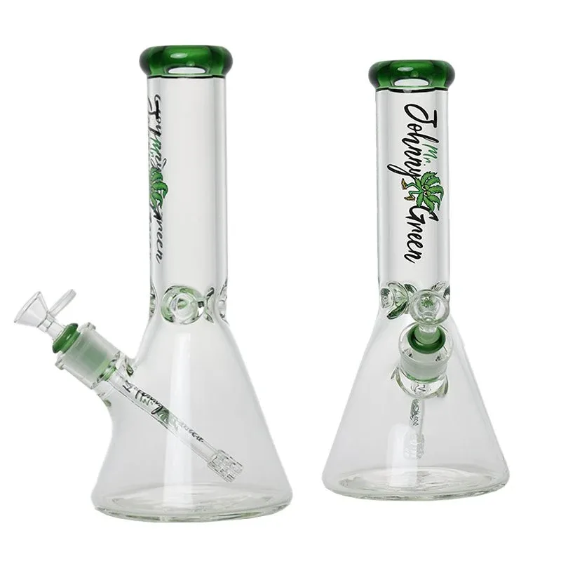 Johnny Green - 12″ 9mm Beaker w/ Elephant Joint and Grid Percolator Slide