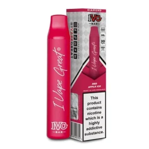IVG Diamond Disposable Air Bar - Red Apple Ice