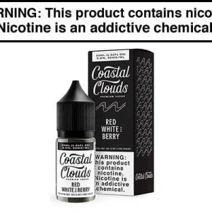 RED WHITE AND BERRY BY COASTAL CLOUDS SALT 30ML