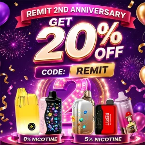 Remit Slim Air 50K Disposable Vape 0%
