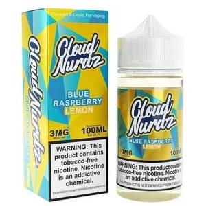 Cloud Nurdz Blue Raspberry Lemon E-liquid - (100mL)