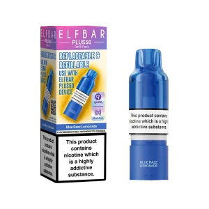 Blue Razz Lemonade ElfBar Plus 50 Refill Pack