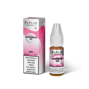 Strawberry Ice Nic Salt By Elfliq