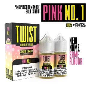 Pink Punch No.1 Nic Salt by Twist E-liquids - ( 2 Pack)