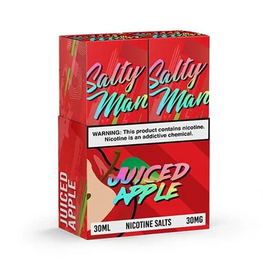 Juice Box | Salty Man Nic Salt E-Liquid by Solace Vapor | 30ml (Final Closeout)