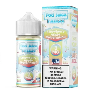 Strawberry Apple Watermelon Freeze by Pod Juice – 100mL