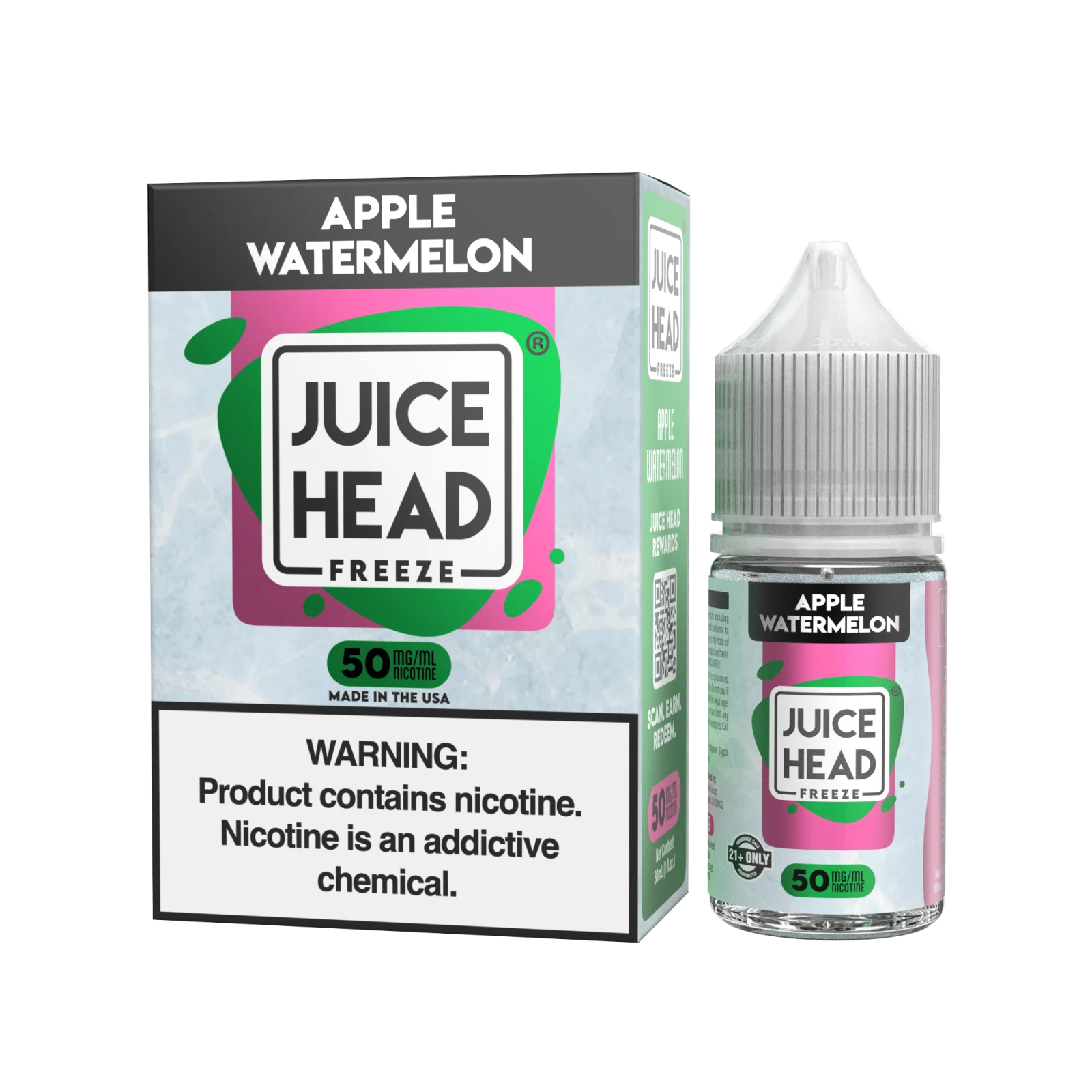Apple Watermelon by Juice Head Freeze Salts ZTN – 30mL - Image 2