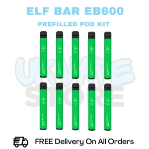 Kiwi Passionfruit Guava ELF Bar EB600 Box Of 10