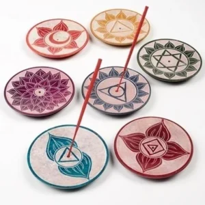 ZenN - Seven Chakras Round Ash Catcher