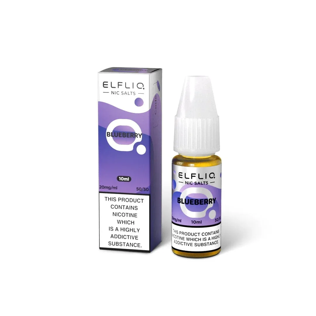 Blueberry Nic Salt By Elfliq