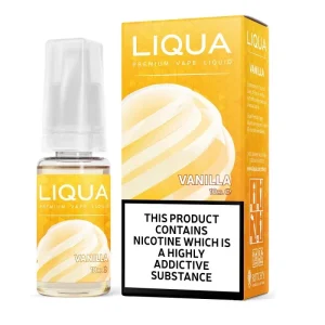 LIQUA Vanilla 10ml E-Liquid