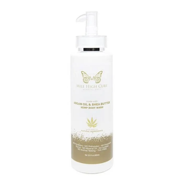 Mile High Cure Hemp Body Wash with Argan Oil & Shea Butter