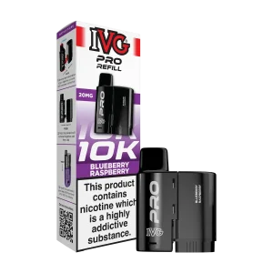Blueberry Raspberry IVG Pro 12 Refill Pack