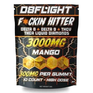 D8Flight F*ckin Hitter Gummies Bag