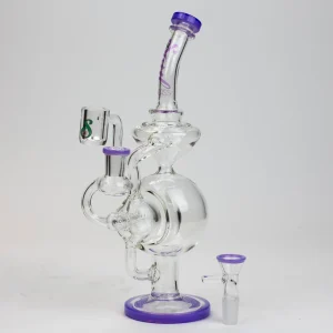 Soul Glass - 9" 2-in-1 Recycler Rig