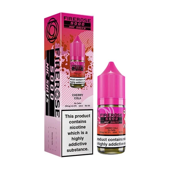 Cherry Cola Nic Salt By Elux Firerose