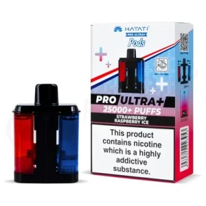 Strawberry Raspberry Ice Hayati Pro Ultra Plus Refill Pack