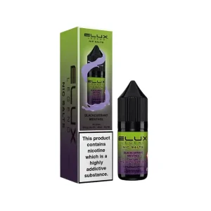 Blackcurrant Menthol Nic Salt By Elux Legend