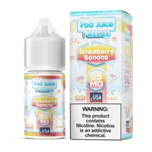 Strawberry Banana Freeze by Pod Juice Salt – 30mL