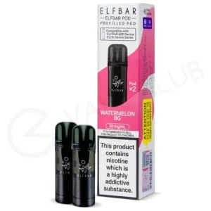Watermelon BG Elf Bar 600 Prefilled Pods