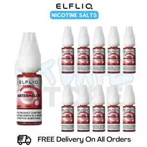 Watermelon ElfLiq Nicotine Salts Box Of 10