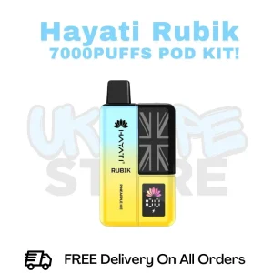 Pineapple Ice Hayati Rubik 7000 7K Puff Pod Kit - £6.99
