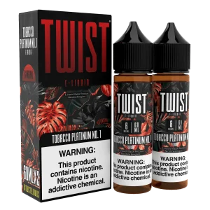Tobacco Platinum No. 1 by Twist E-Liquid – 60mL x 2