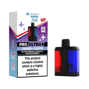 Blackcurrant Cotton K / Blue Raspberry Hayati Pro Ultra Plus Refill Pack