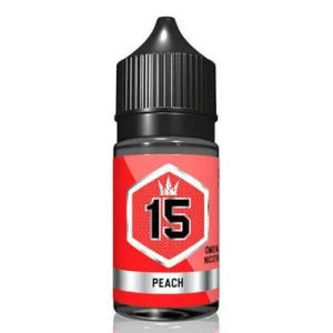 #15 Peach | Crown E-Liquid Silver | 30ml | 0mg (Closeout)