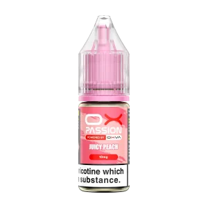 Juicy Peach Ox Passion Nic Salt