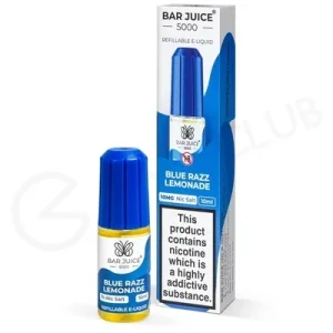 Blue Razz Lemonade Nic Salt E-Liquid by Bar Juice 5000