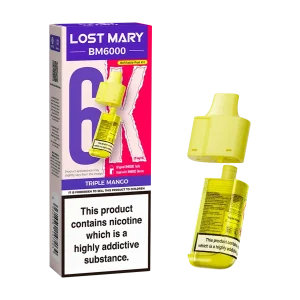Triple Mango Lost Mary BM6000 Refill Pack