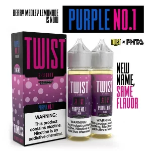 Purple No.1 by Twist E-liquids - ( 2 Pack)