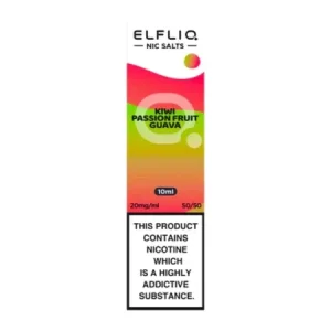 ElfLiq ELiquid By Elf Bar 10ml Kiwi Passionfruit Guava