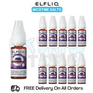 Pink Grapefruit ElfLiq Nicotine Salts Box Of 10