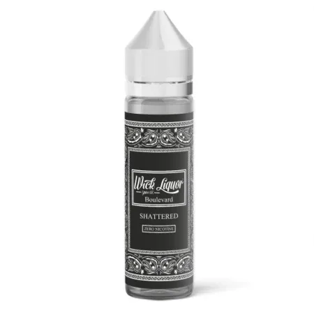 Wick Liquor Boulevard Shattered Shortfill E-Liquid 100ml - Image 2
