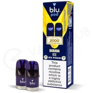 Banana Ice Blu Bar Prefilled Pods