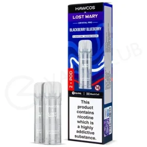 Blackberry Blueberry Hawcos x Lost Mary Crystal Pro Prefilled Pods
