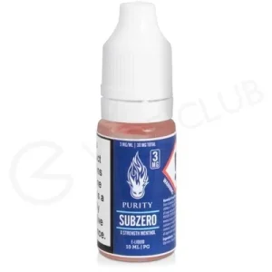 Sub Zero High PG E-Liquid By Purity