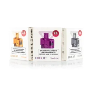 Orion Art Empty Replacement Pod (1/pk) | Lost Vape | 2.5ml | Black Clear