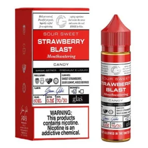 Strawberry Gummy / Strawberry Blast | Glas Basix Series E Liquid | 60ml (Final Sale)