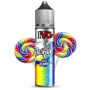 IVG Pop's 50ml Shortfill - Rainbow Lollipop