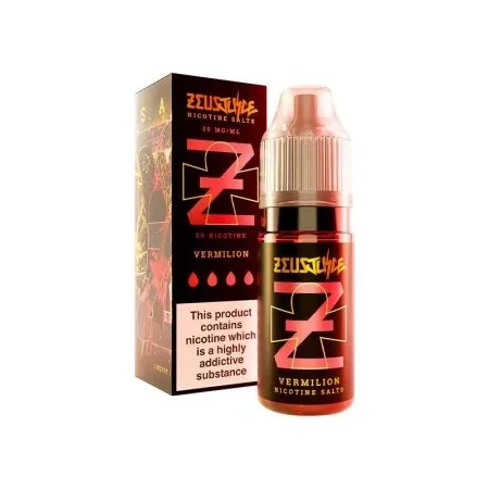 Zeus Juice Vermilion Nic Salt 10ml E-Liquid