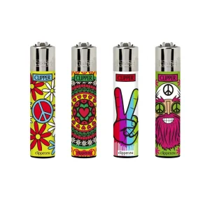 Clipper - Hippie Design Lighter