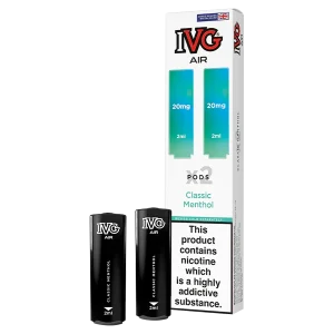 Classic Menthol IVG Air Replacement Pods