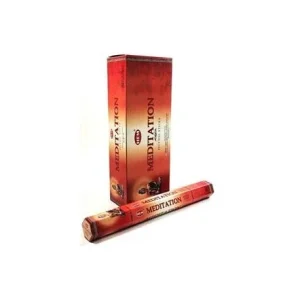 HEM Meditation 9″ Incense Sticks – Hex Box (20g)