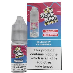 Blueberry Cranberry By Soda King Bar Salt